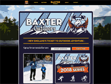 Tablet Screenshot of baxteroutdoors.com